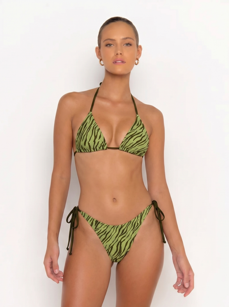 Maillot Zèbre Kaki - Haut et Bas