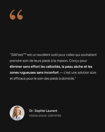 SilkFeet™ — La Râpe Électrique Pro Anti-Callosités