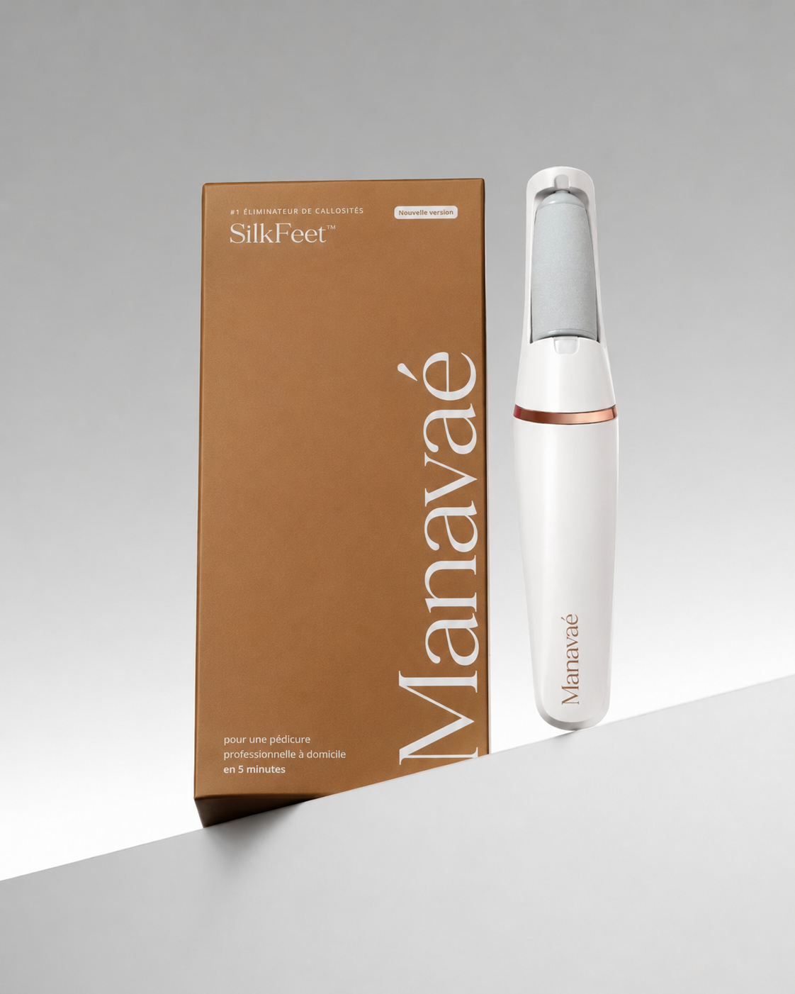SilkFeet™ — La Râpe Électrique Pro Anti-Callosités