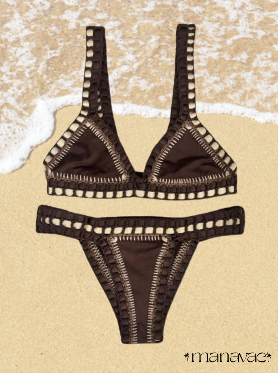 Maillot Cacao - Haut et Bas