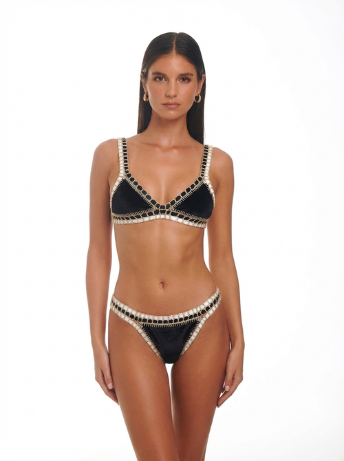 Maillot Noir - Haut et Bas
