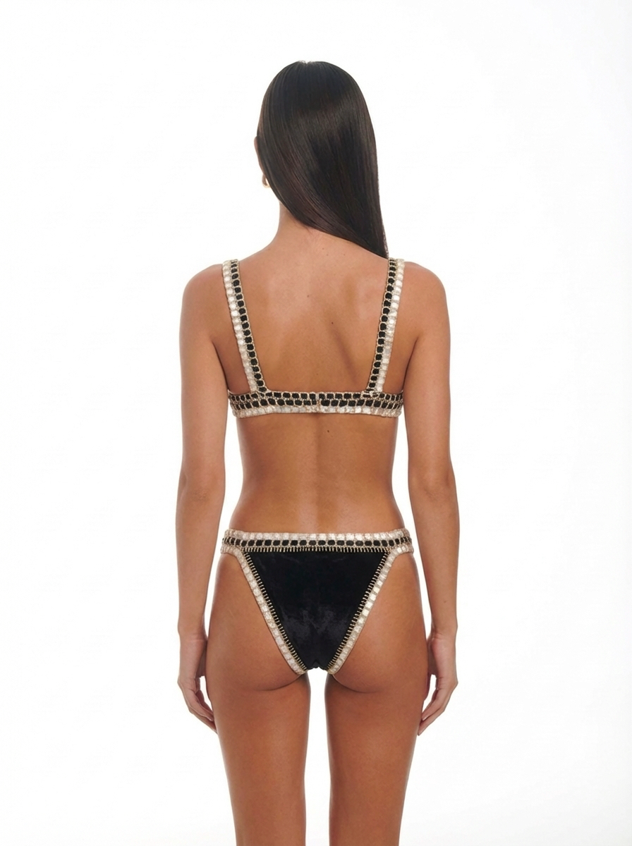 Maillot Noir - Haut et Bas