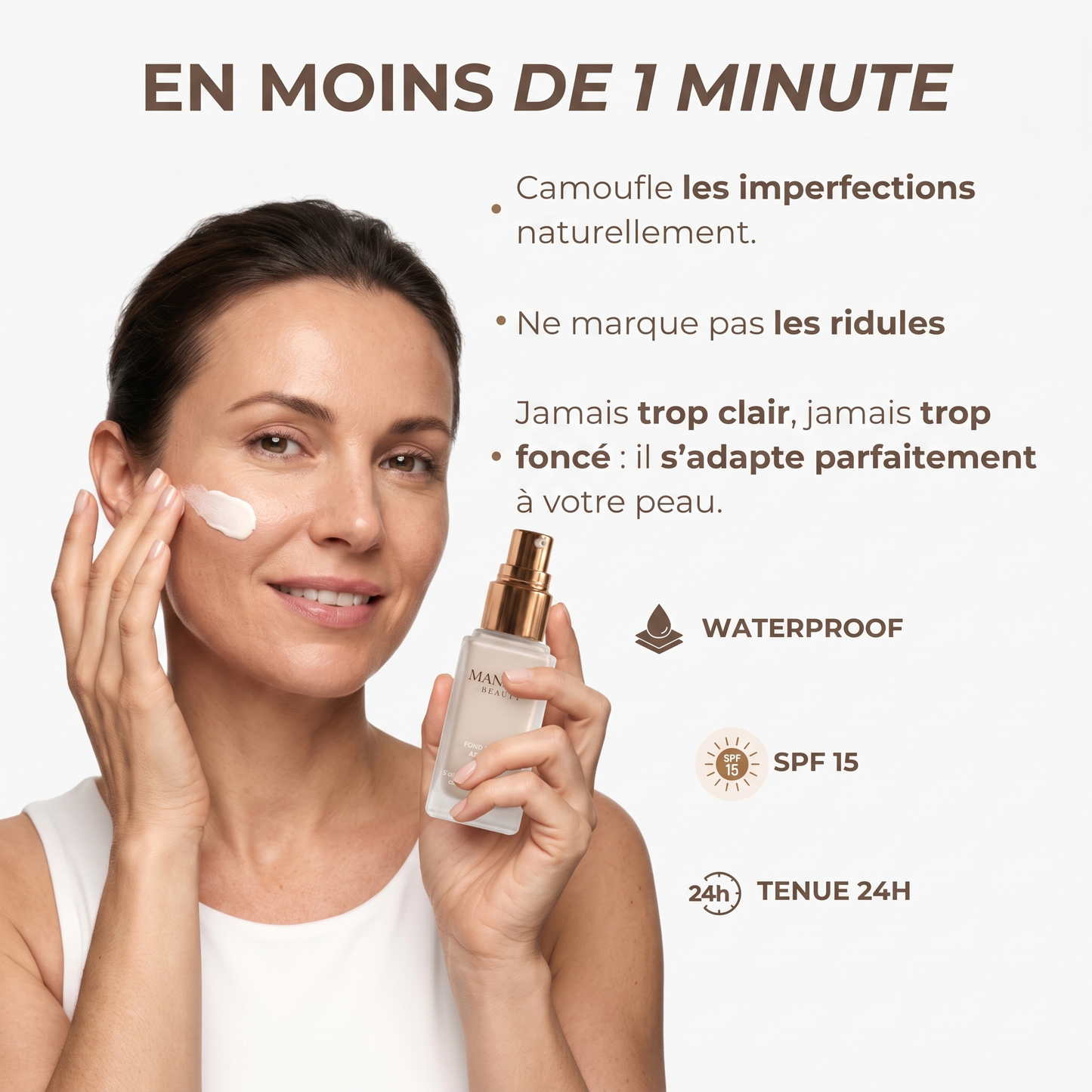 Fond de teint Auto Adaptatif 30ml