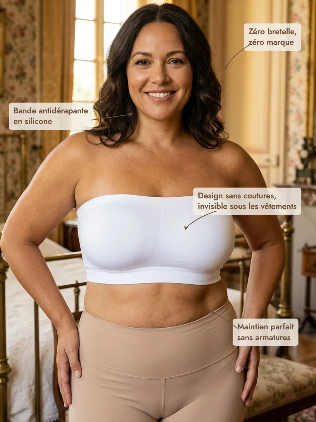 Bandeau BreezeBand™ | Zéro réajustement, zéro marque, zéro gêne