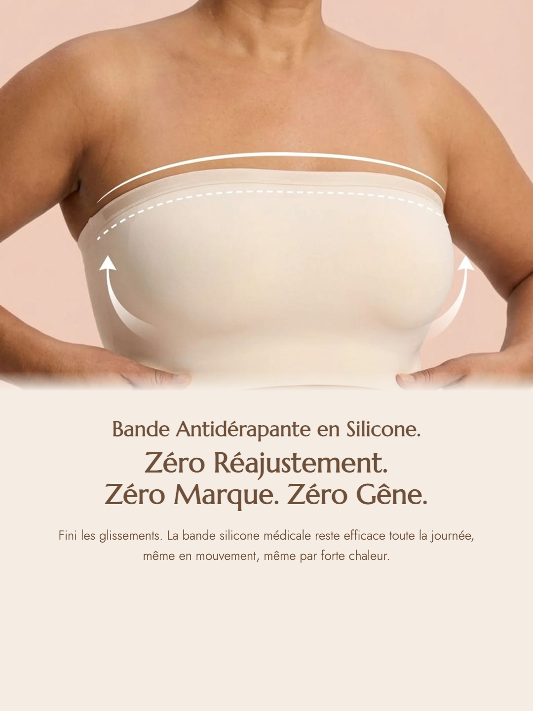 Bandeau BreezeBand™ | Zéro réajustement, zéro marque, zéro gêne