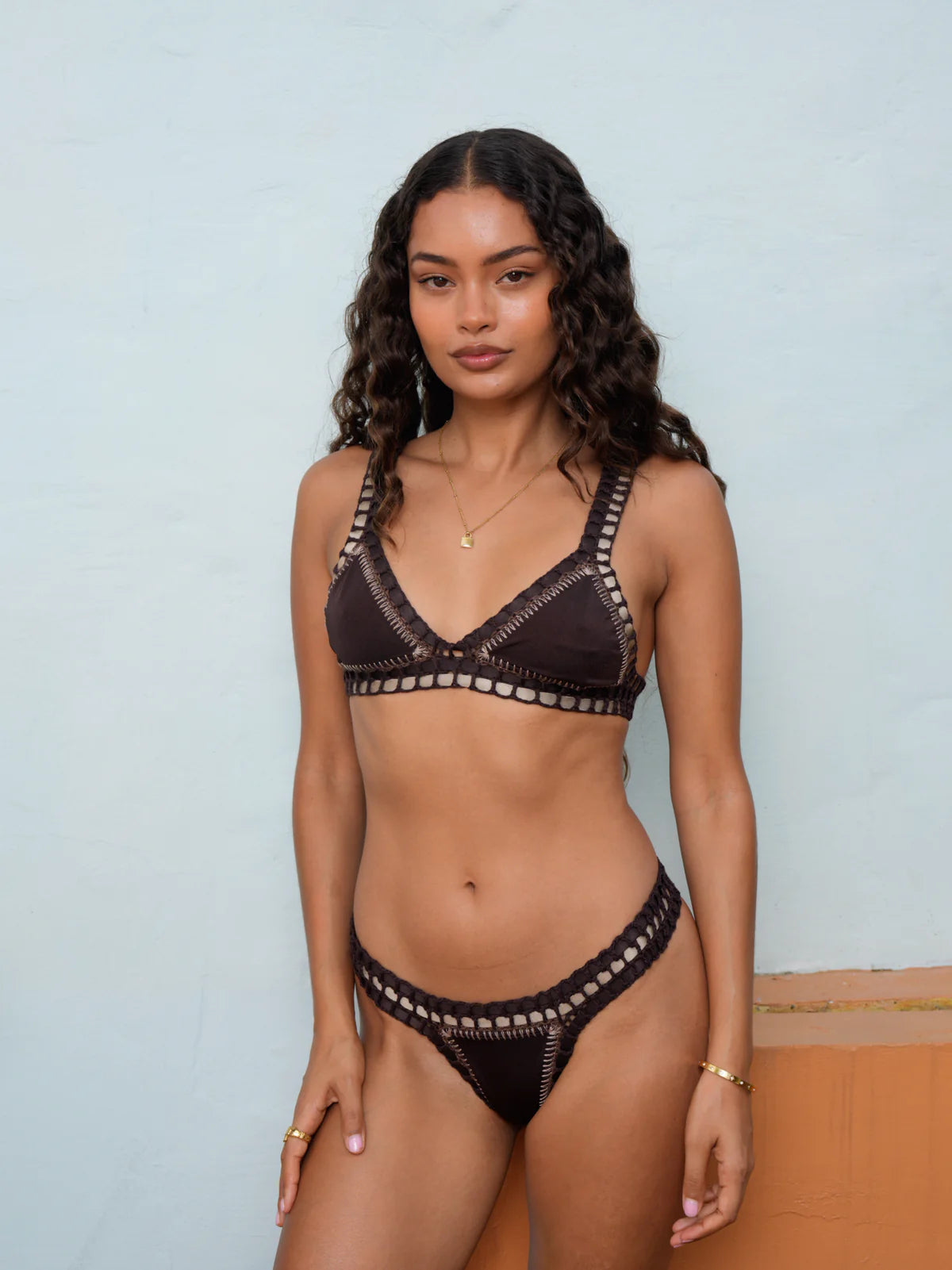 Maillot Cacao - Haut et Bas