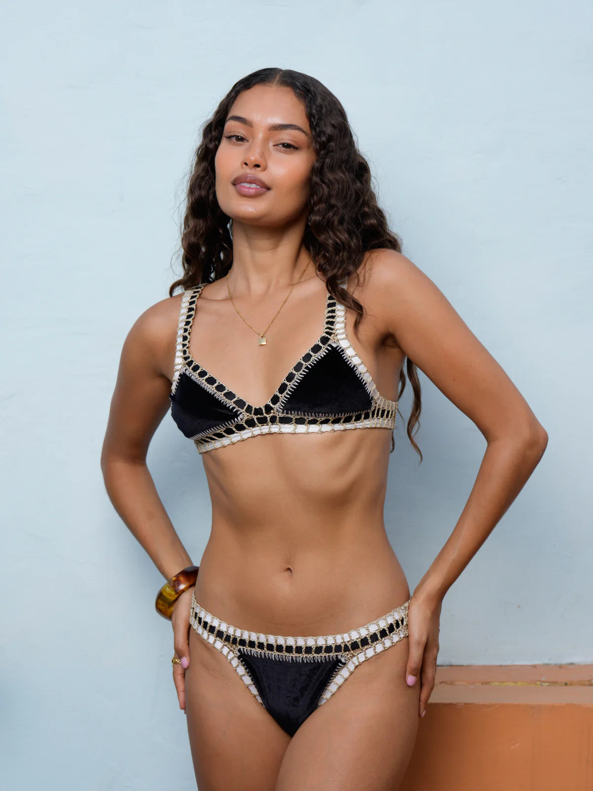 Maillot Noir - Haut et Bas